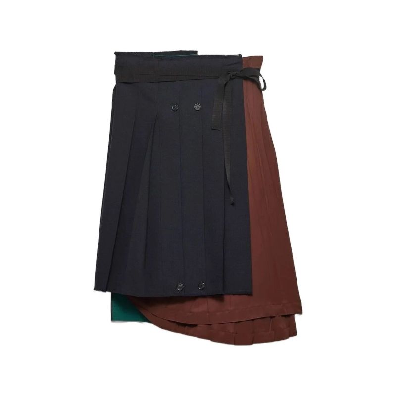 Prada Women Pleated Skirt
